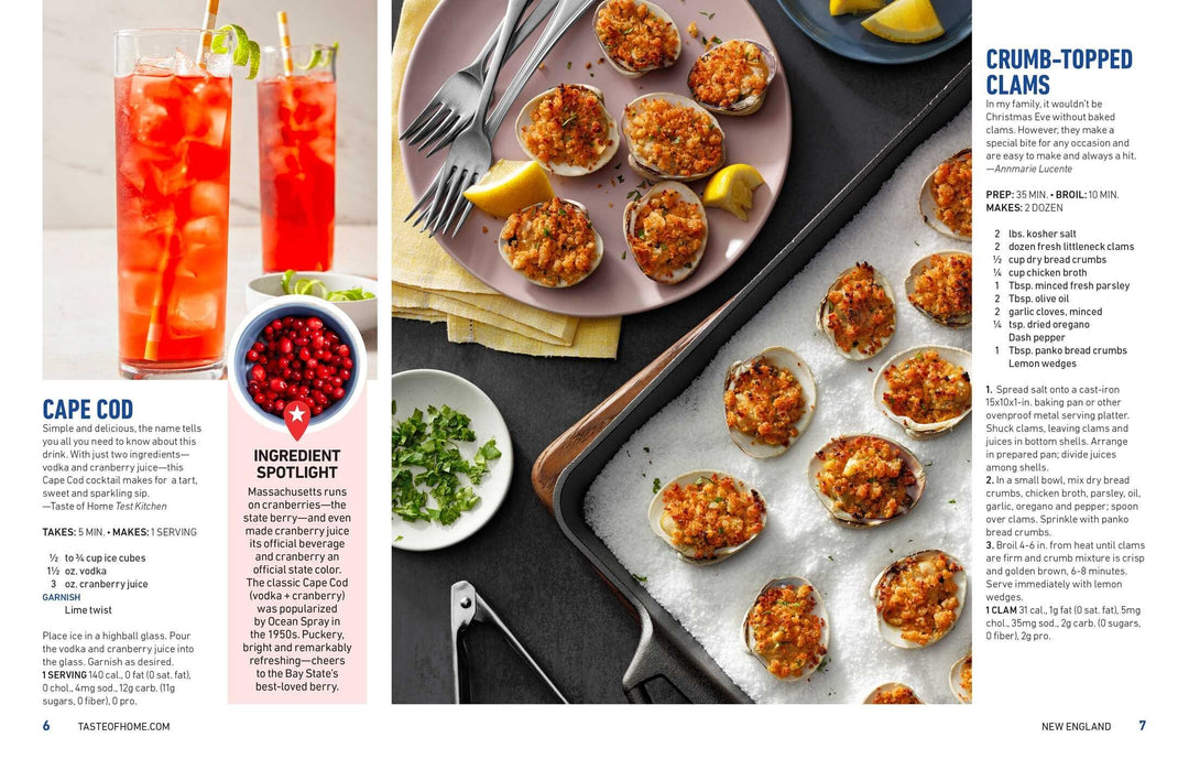 Simon & Schuster Gifts Taste of Home America the Tasty