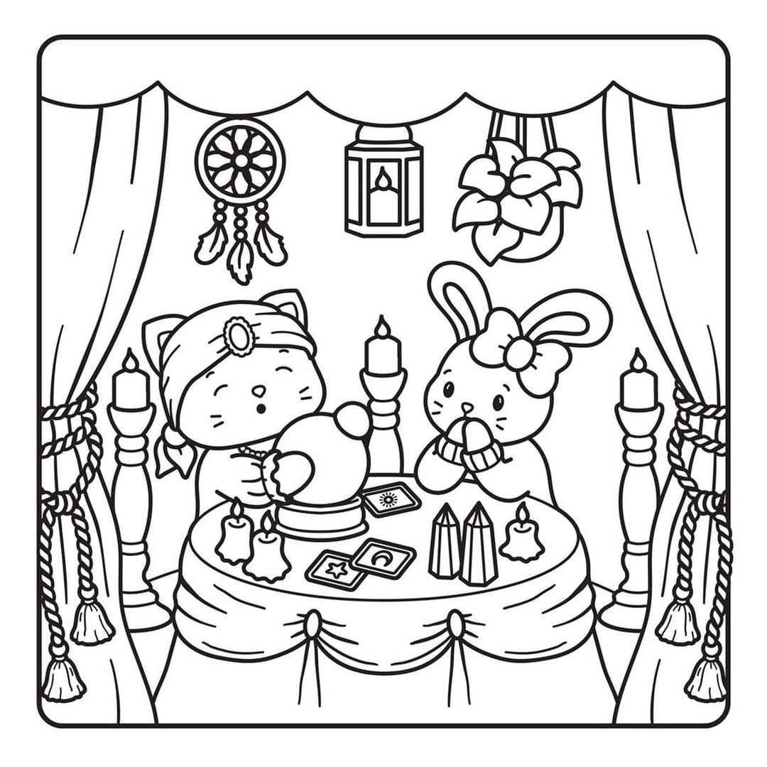 Simon &amp; Schuster Gifts The Not-So-Spooky Halloween Coloring Book