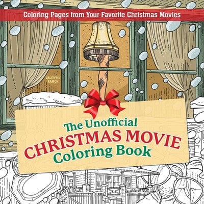 Simon & Schuster Gifts The Unofficial Christmas Movie Coloring Book
