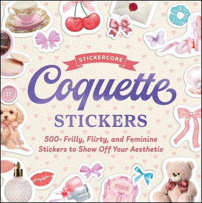 Simon & Schuster Sticker Book Coquette Stickers