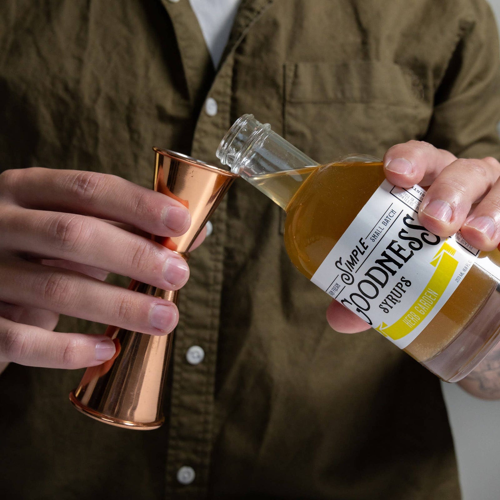 Simple Goodness Sisters Home Herb Garden Syrup