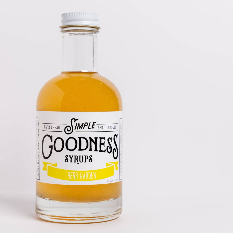 Simple Goodness Sisters Home Herb Garden Syrup