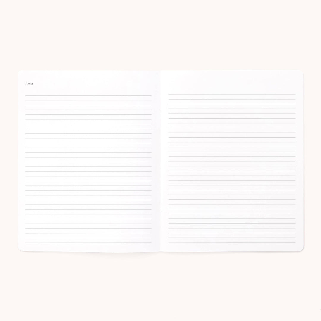 Simplified by Emily Ley paper 2025-2026 Softcover Monthly Simplified Planner - Happy Stripe