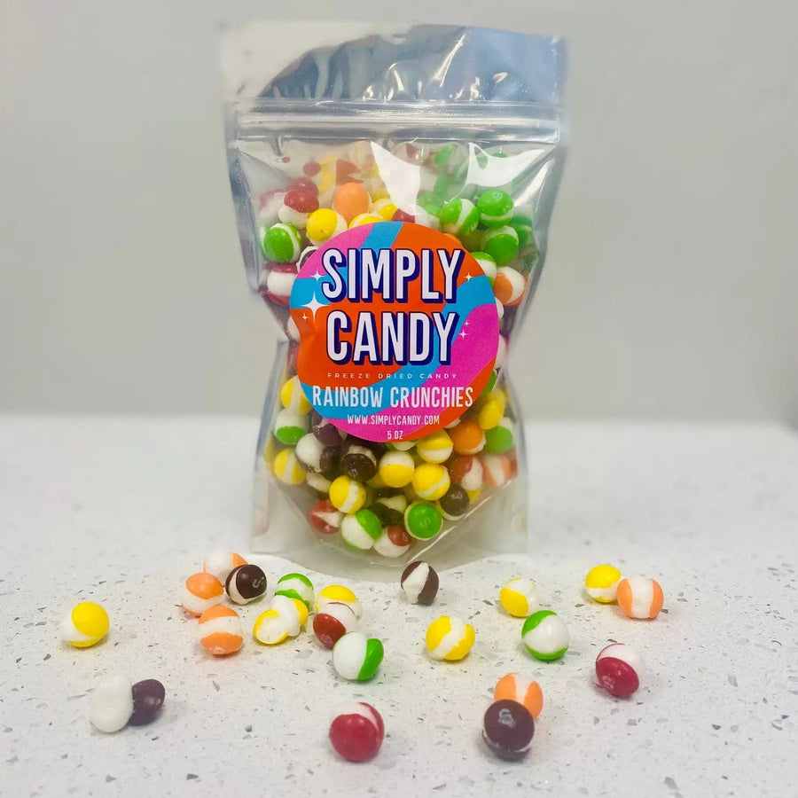 Simply Candy Sweet Treats Freeze Dried Rainbow Candy Crunchies | Simply Candy