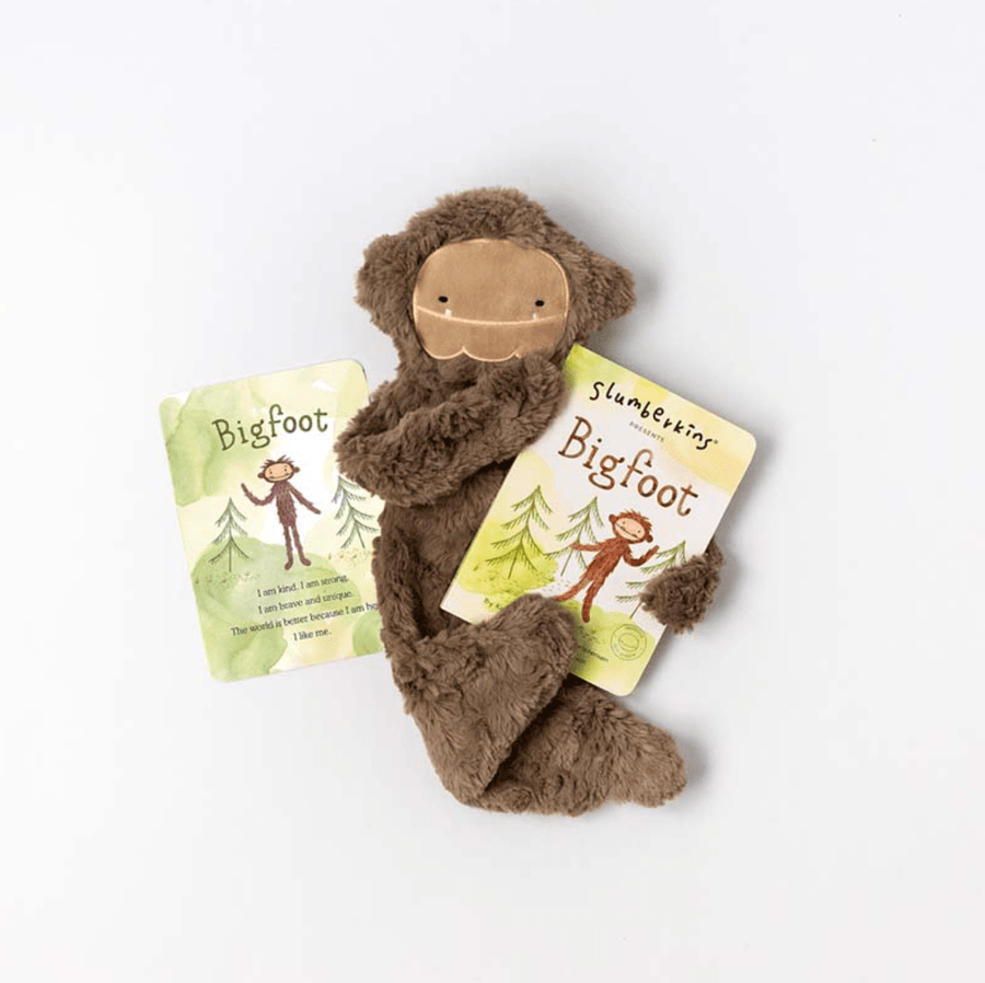 Slumberkins Plush Toy Bigfoot Snuggler: Self-Esteem