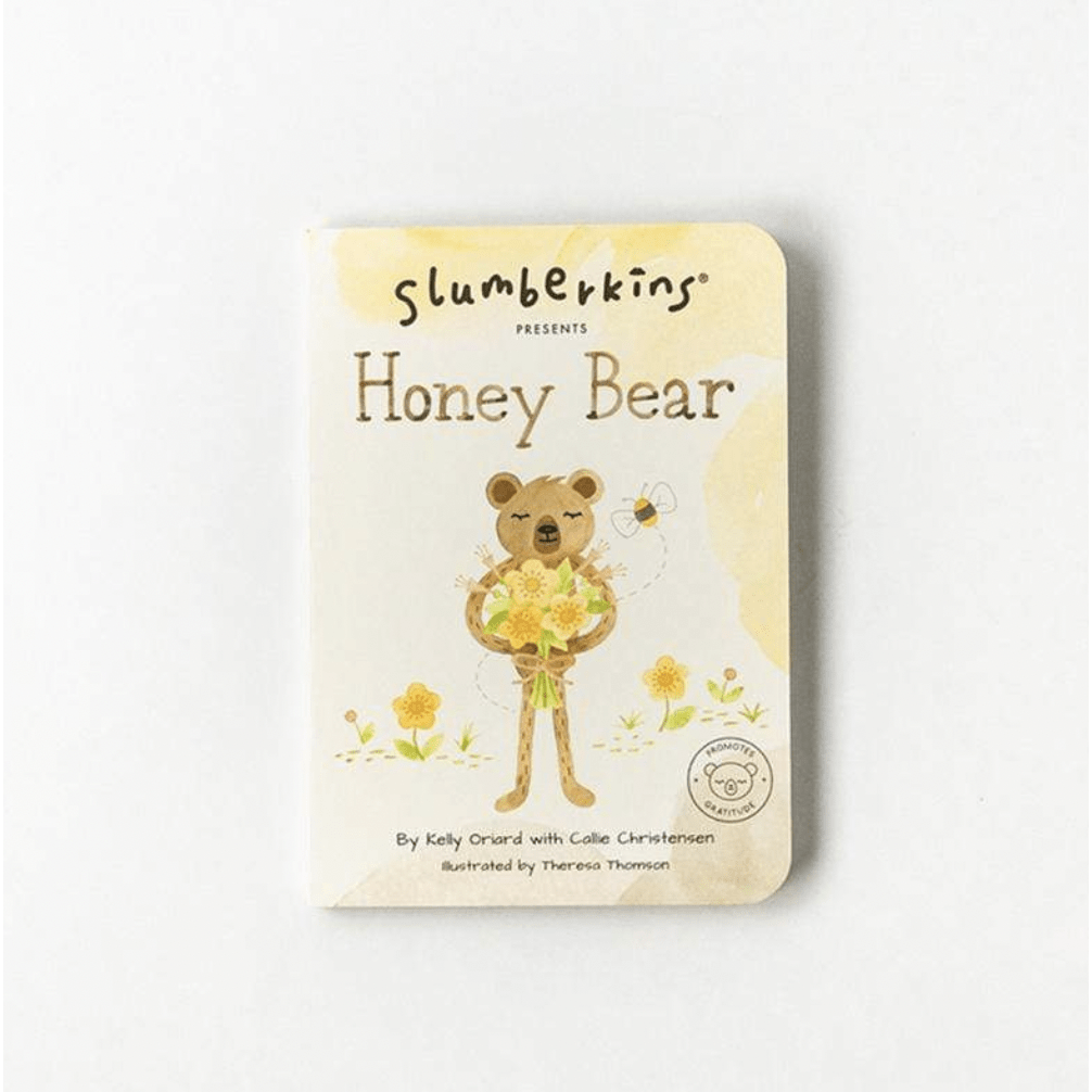 Slumberkins Plush Toy Honey Bear Snuggler - Gratitude