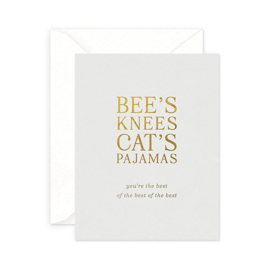 Smitten on Paper Card Bees Knees Friend Greeting Card