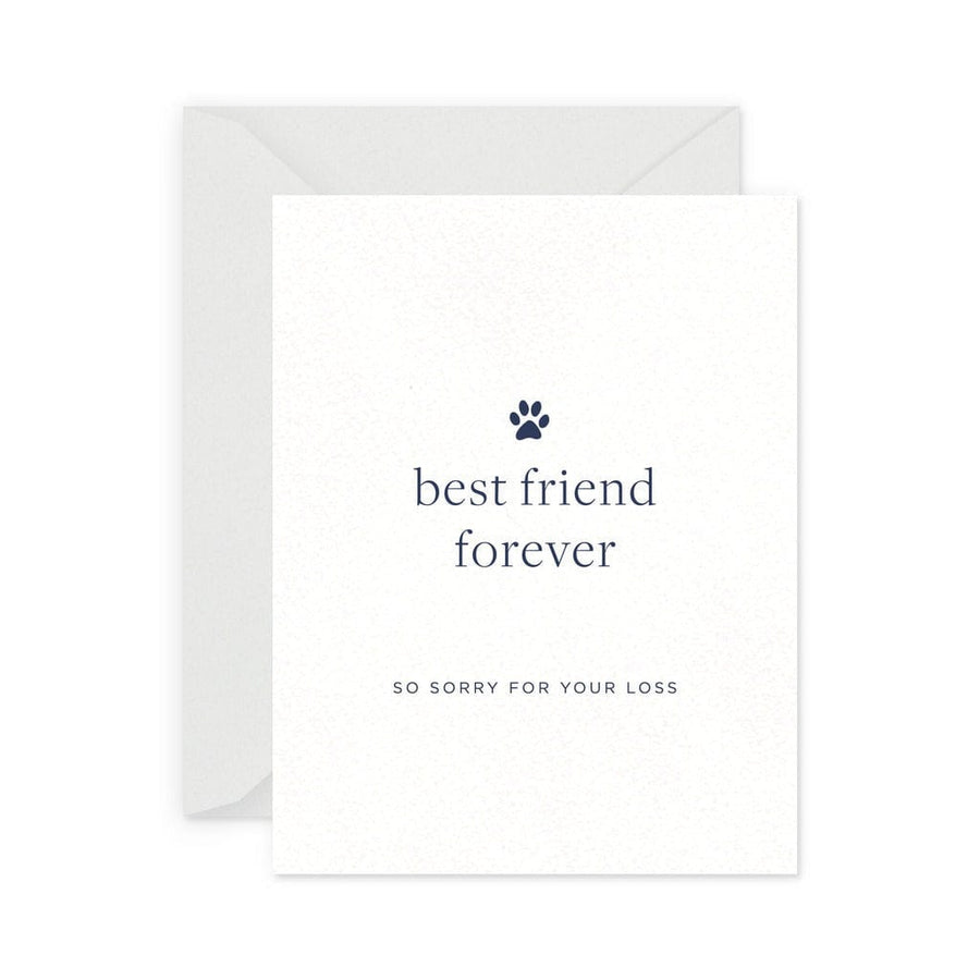 Smitten on Paper Card Best Pet Friend Forever Card