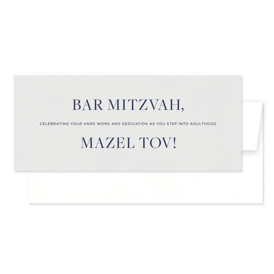 Smitten on Paper Card Mazel Tov Bar Mitzvah Card