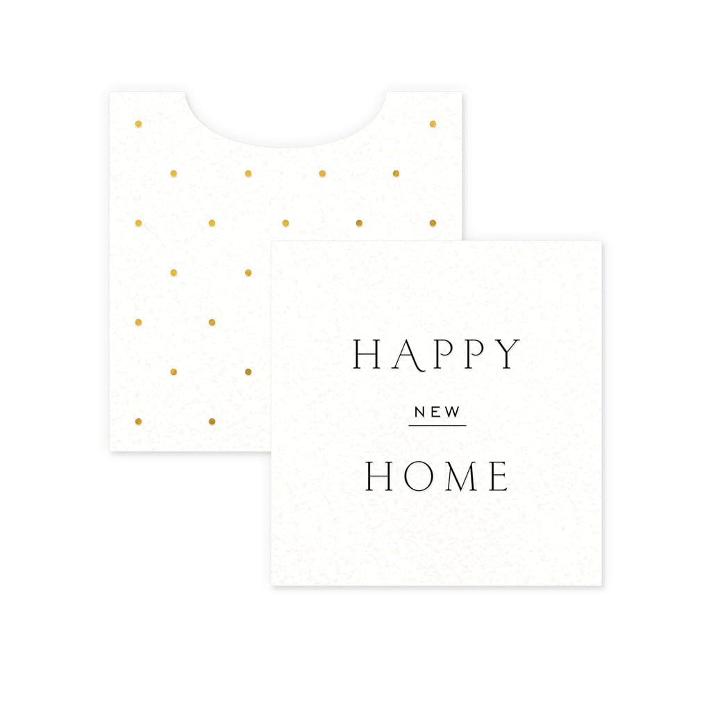 Smitten on Paper Enclosure Card New Home Card