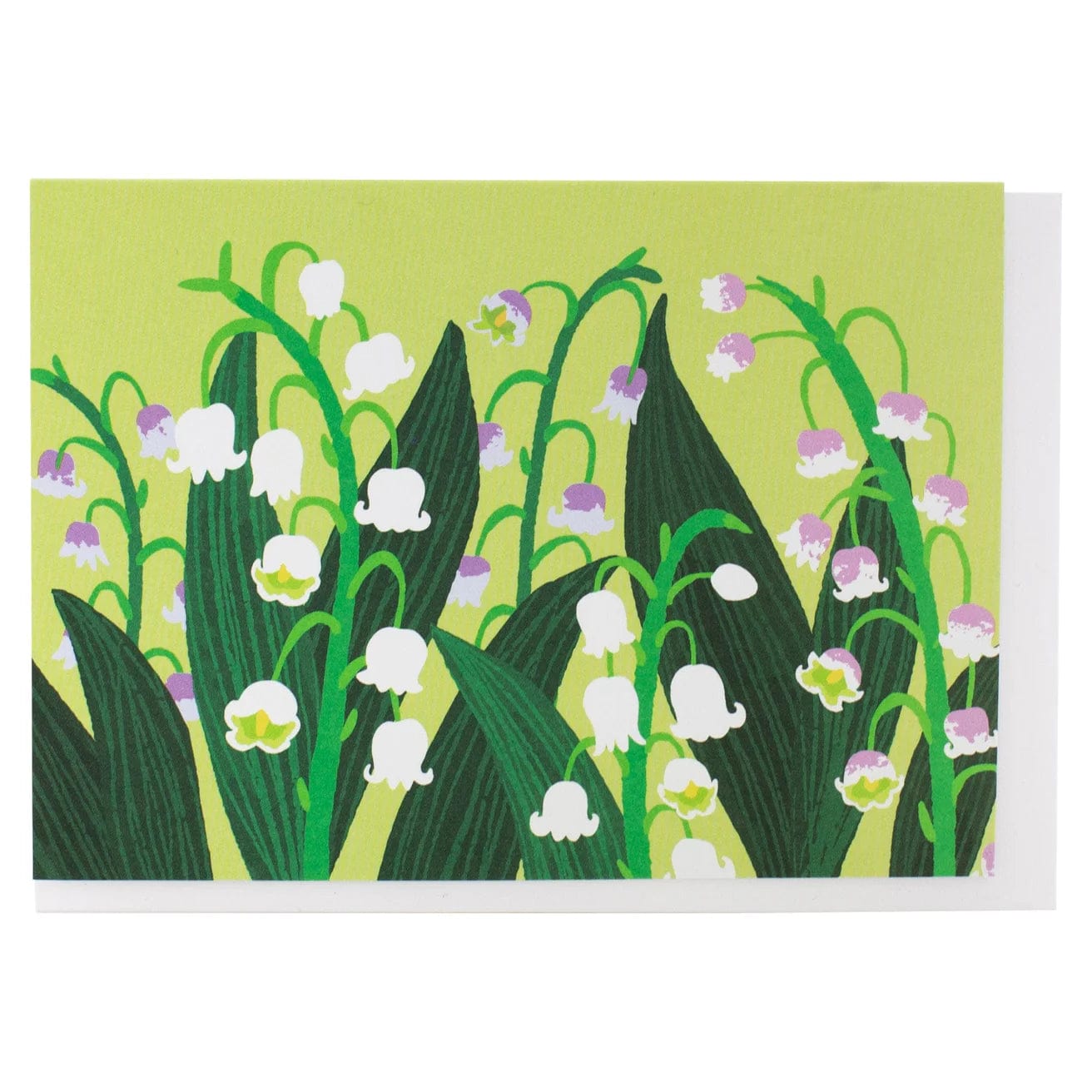 Smudge Ink Boxed Card Set Lily of the Valley Note Card - Box Set of 10