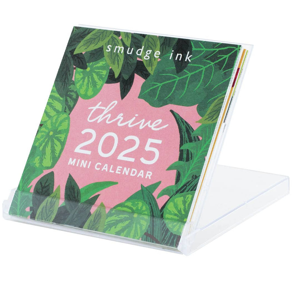 Smudge Ink Calendar 2025 Thrive Mini Calendar