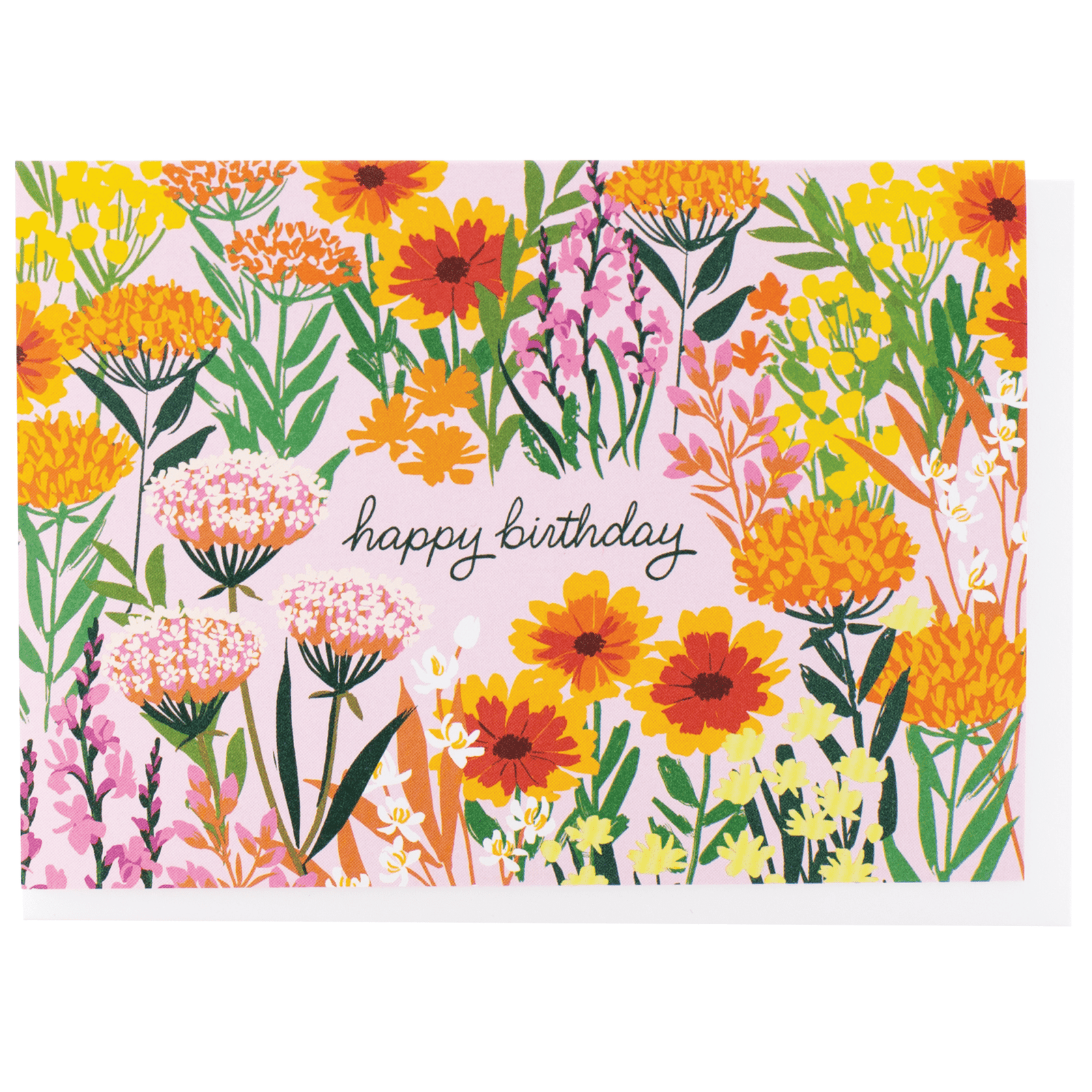 Smudge Ink Cards Assorted Botanical Greetings Note Card Set
