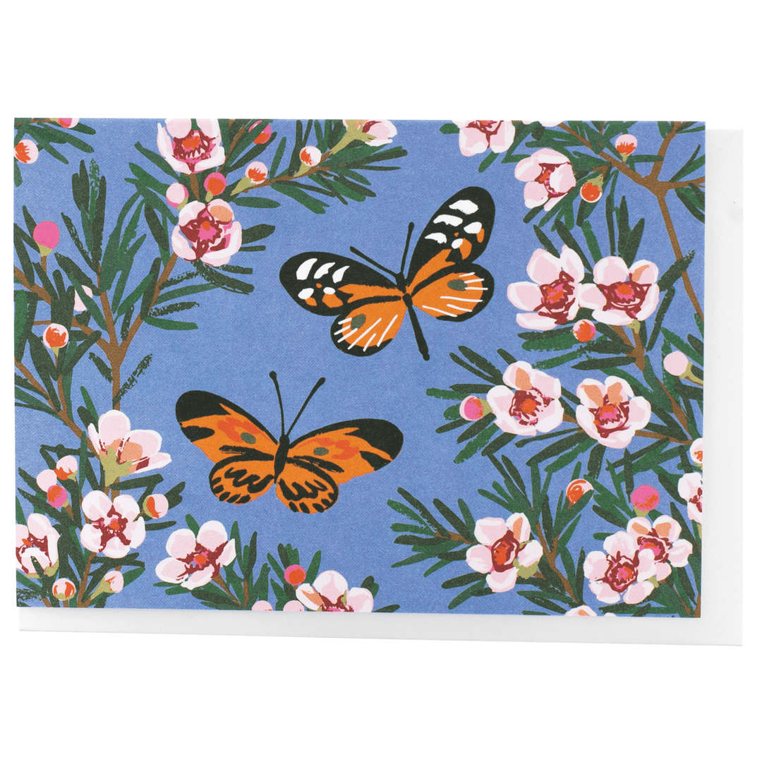 Smudge Ink Cards Assorted Springtime Florals Note Card Set