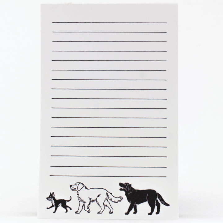 Smudge Ink Notebooks & Notepads Dog Parade Notepad