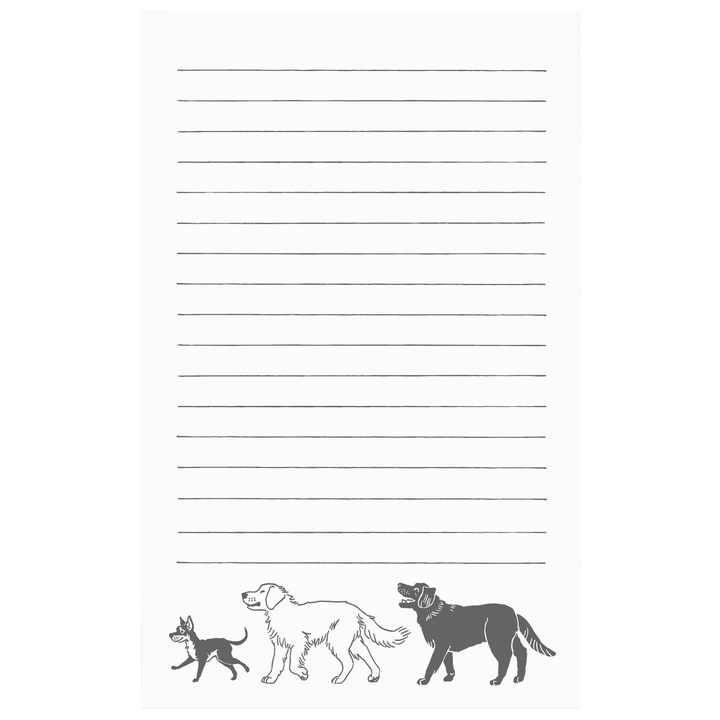 Smudge Ink Notebooks & Notepads Dog Parade Notepad