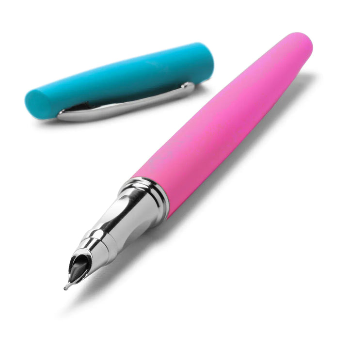 Snifty Paper Ink Well Erasable Fountain Pen - Pink & Blue | Snifty