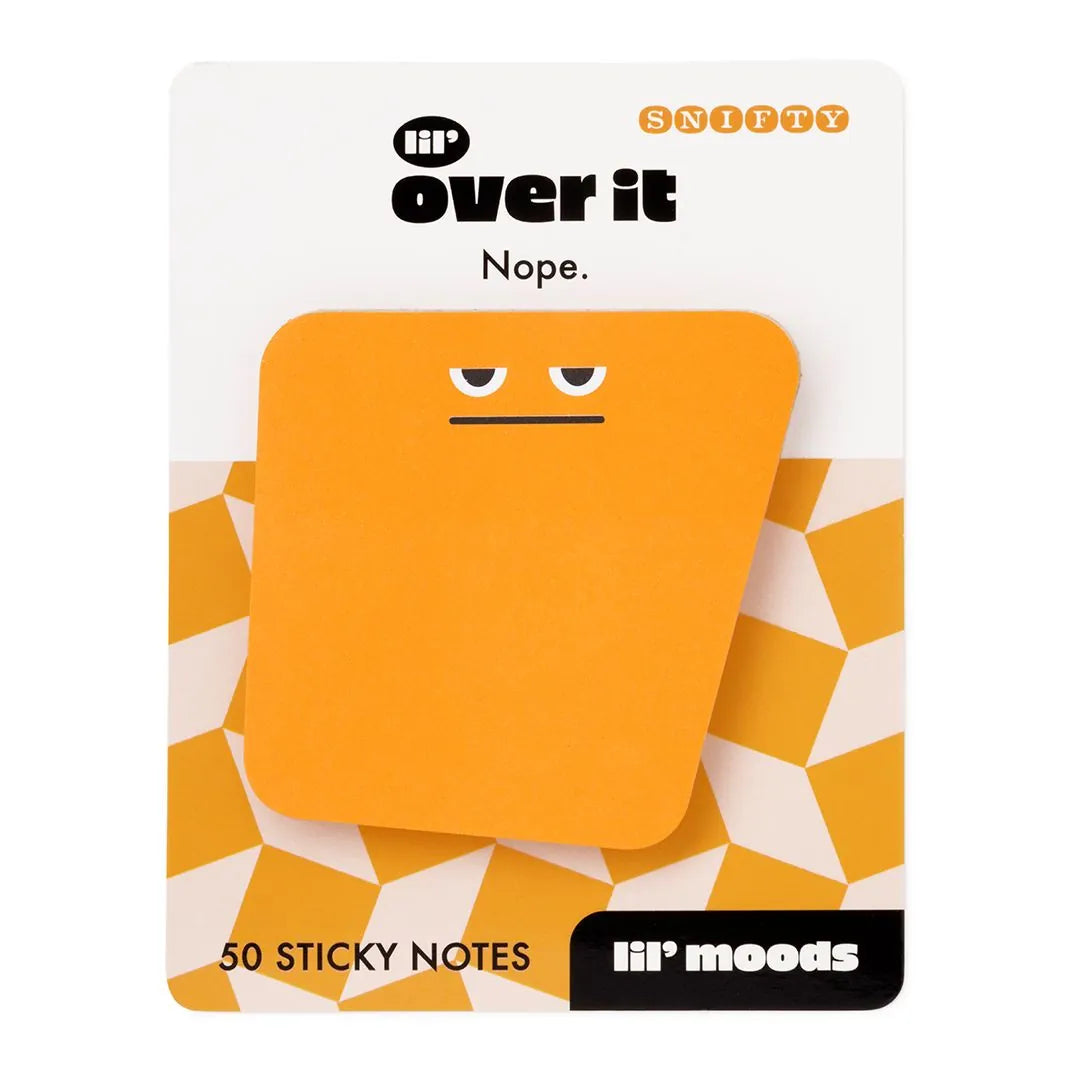 Snifty Paper Over It Lil Moods Sticky Notes | Snifty