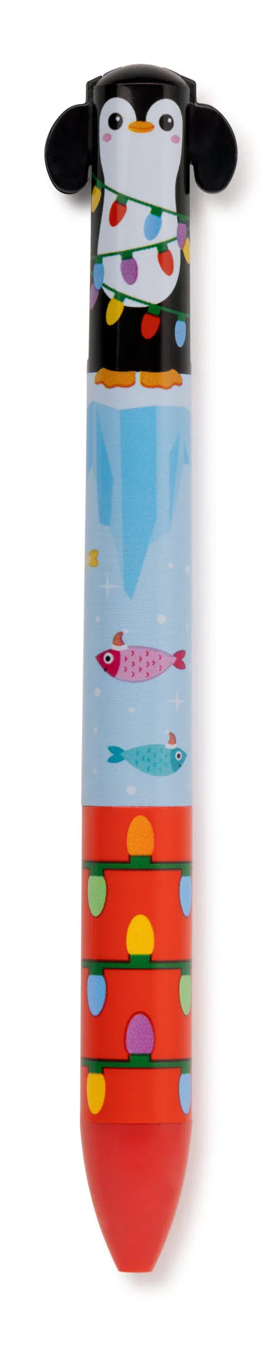 Snifty Paper Penguin Holiday - Two Click Color Pens | SNIFTY