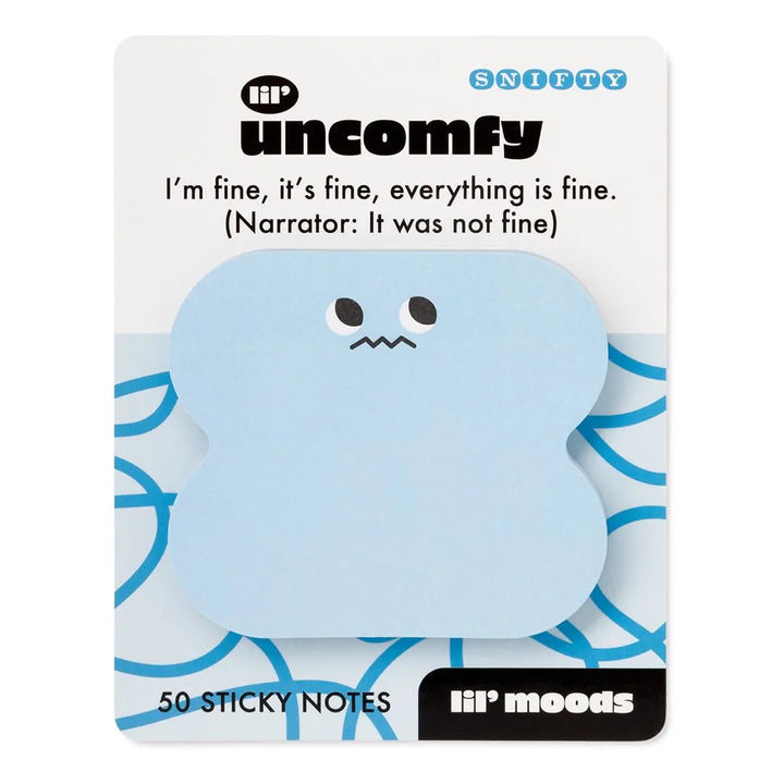 Snifty Paper Uncomfy Lil Moods Sticky Notes | Snifty