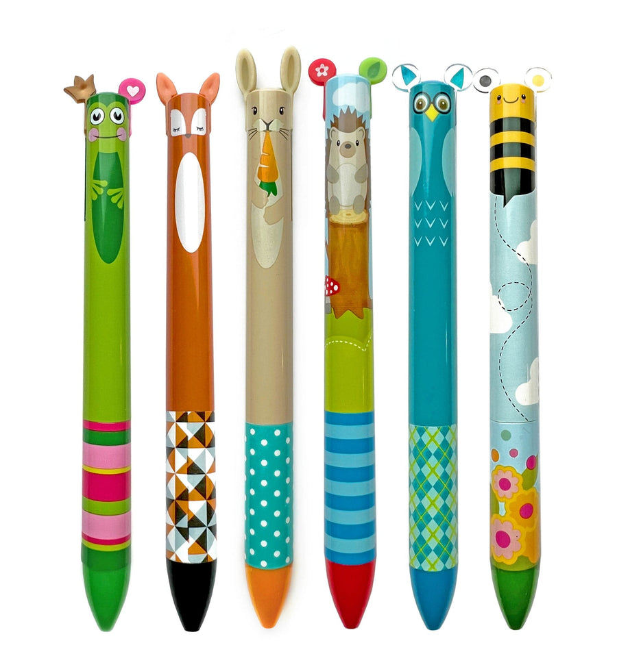 Snifty Pen Woodland Animals - Two Click Color Pens | SNIFTY