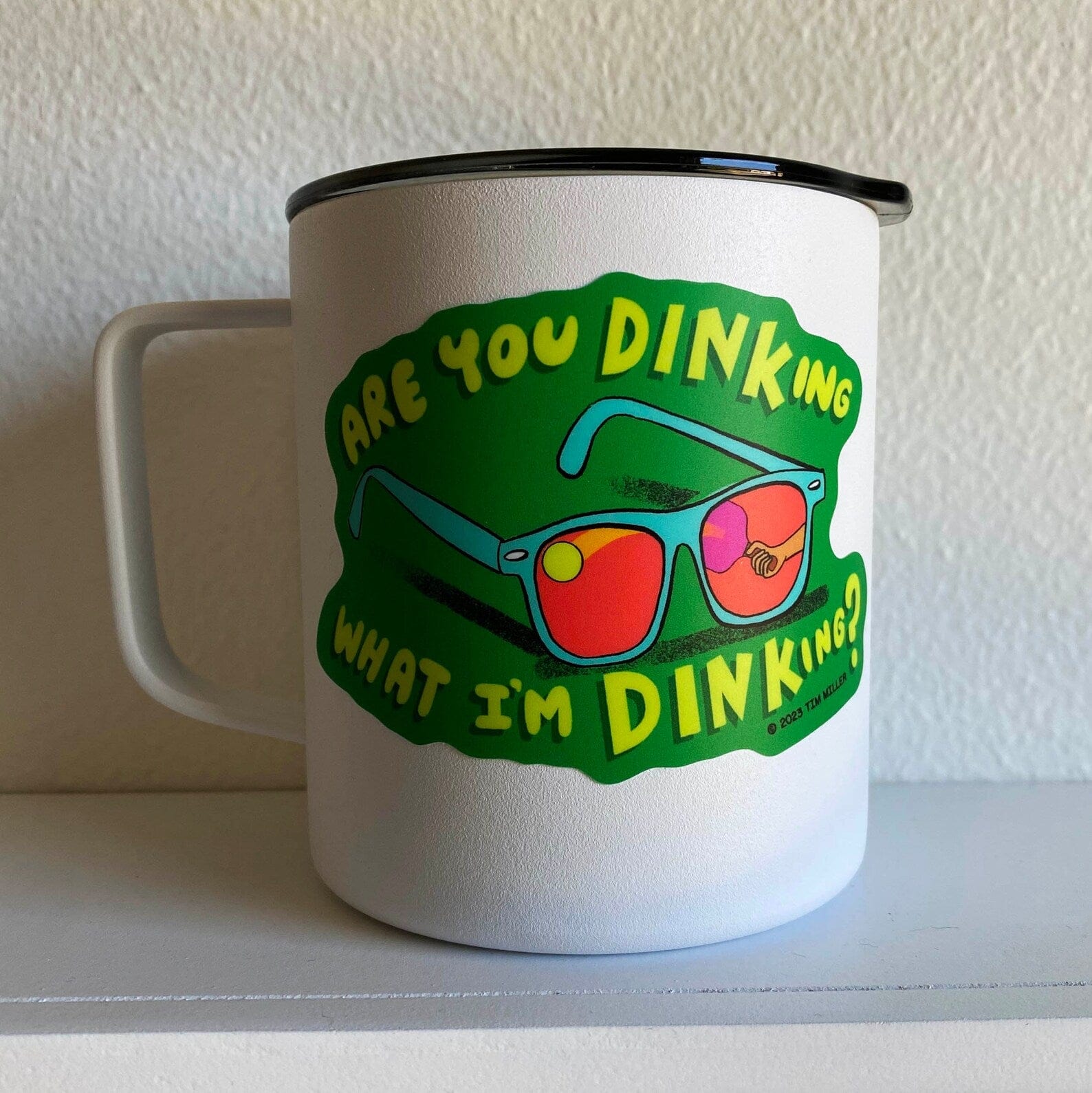 Snowday Press Sticker Are You Dinking What I'm Dinking? Pickleball Sticker