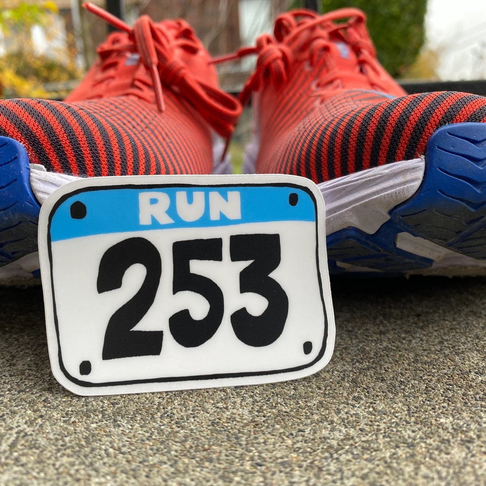 Snowday Press Sticker Run 253 Sticker