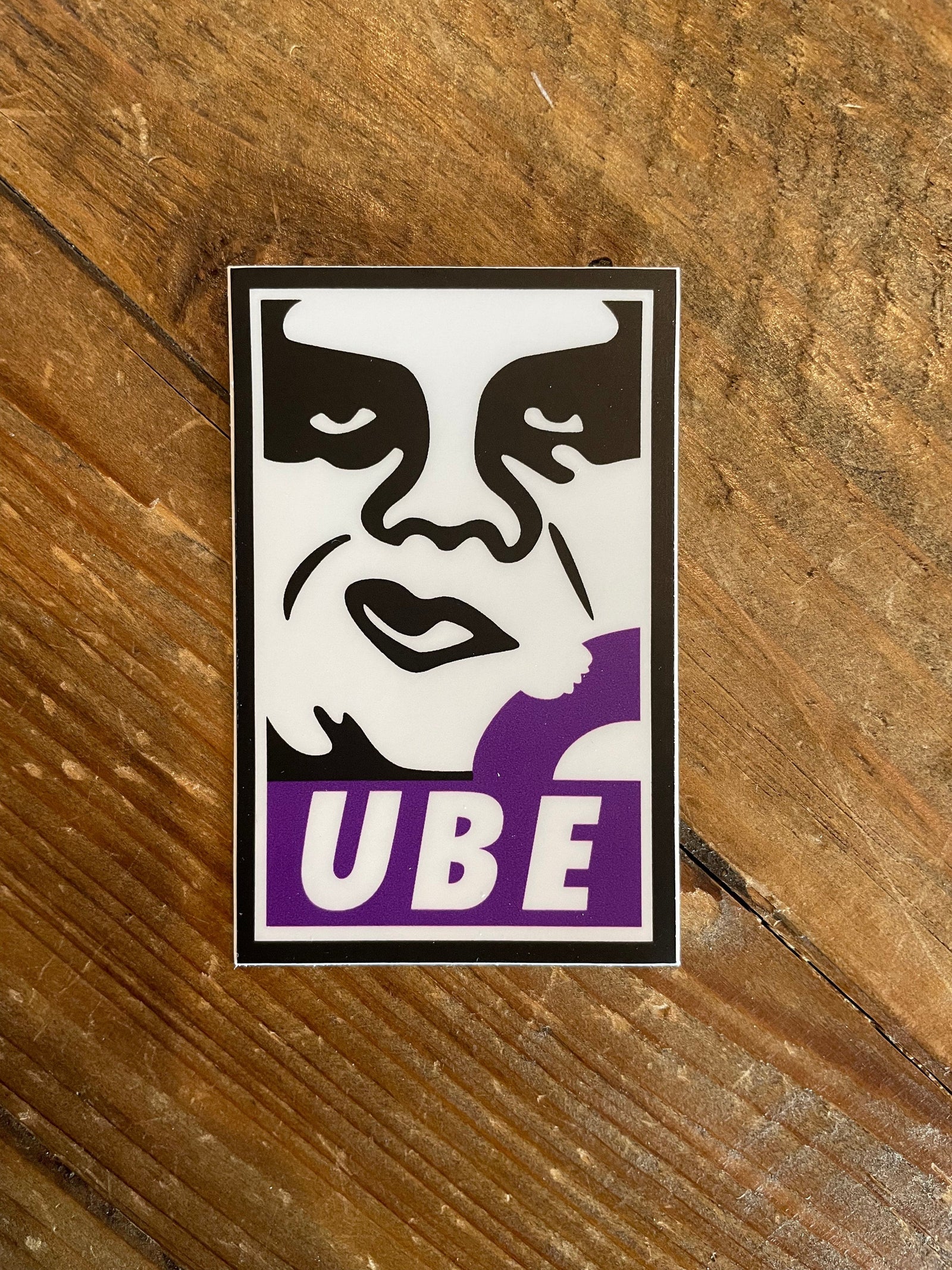 Snowday Press Sticker Ube Sticker