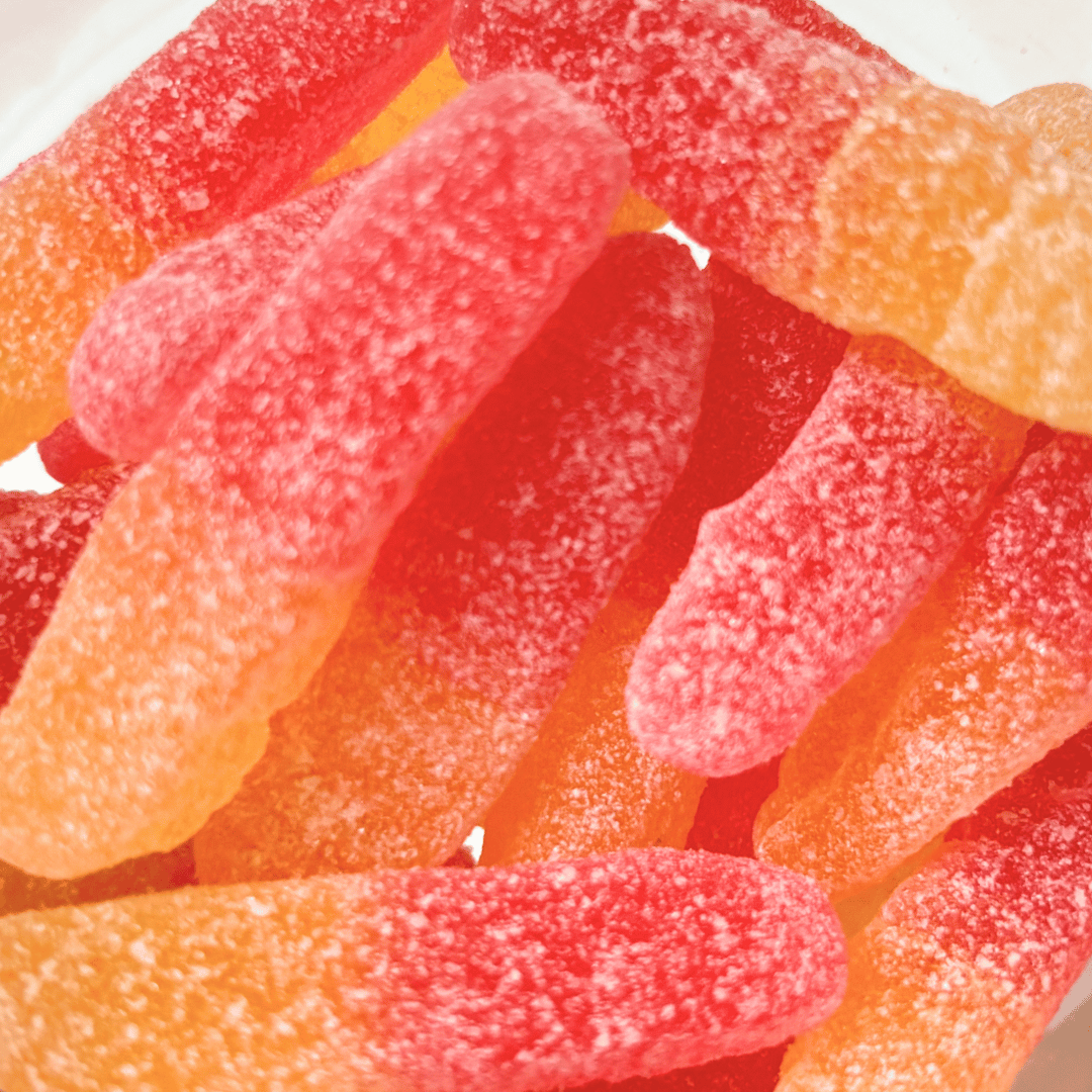 Sockerbit Treats Sour Gummy Worms Swedish Candy Bag 2.8oz