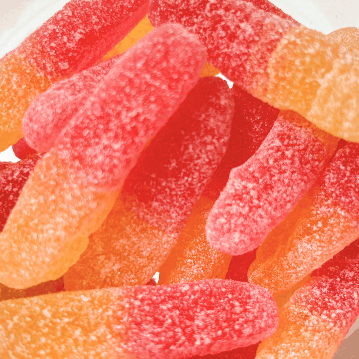 Sockerbit Treats Sour Gummy Worms Swedish Candy Bag 2.8oz