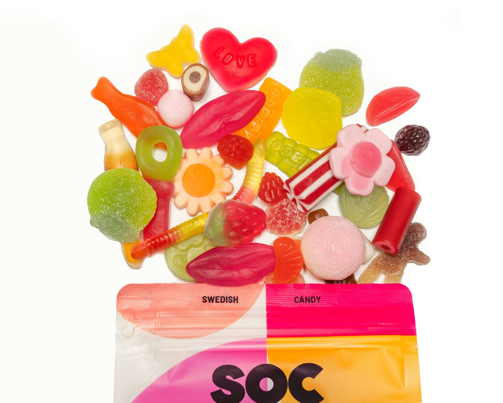 Sockerbit Treats Sweet Mix Swedish Candy Bag