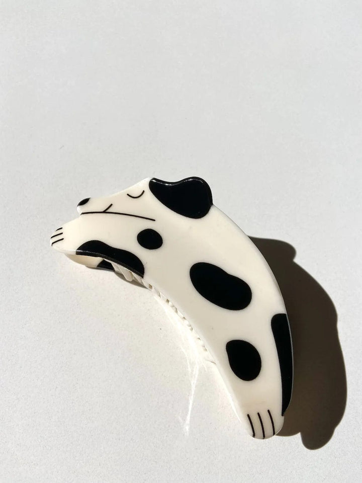 Solar Eclipse Hair Accessories Spotted Dog Claw Clip