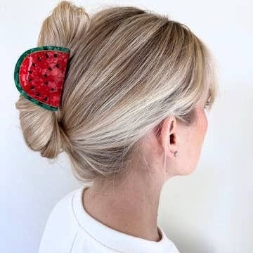 Solar Eclipse Hair Claws & Clips Watermelon Fruit Hair Clip