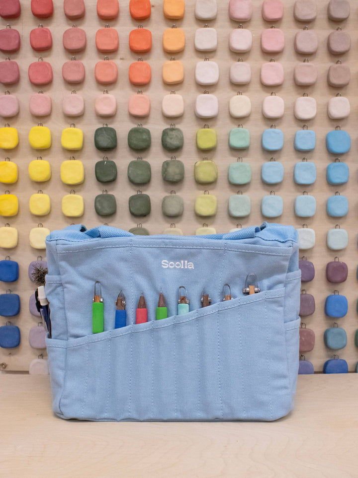 Soolla Fashion Soolla Studio Artist Bag, Blue Skies