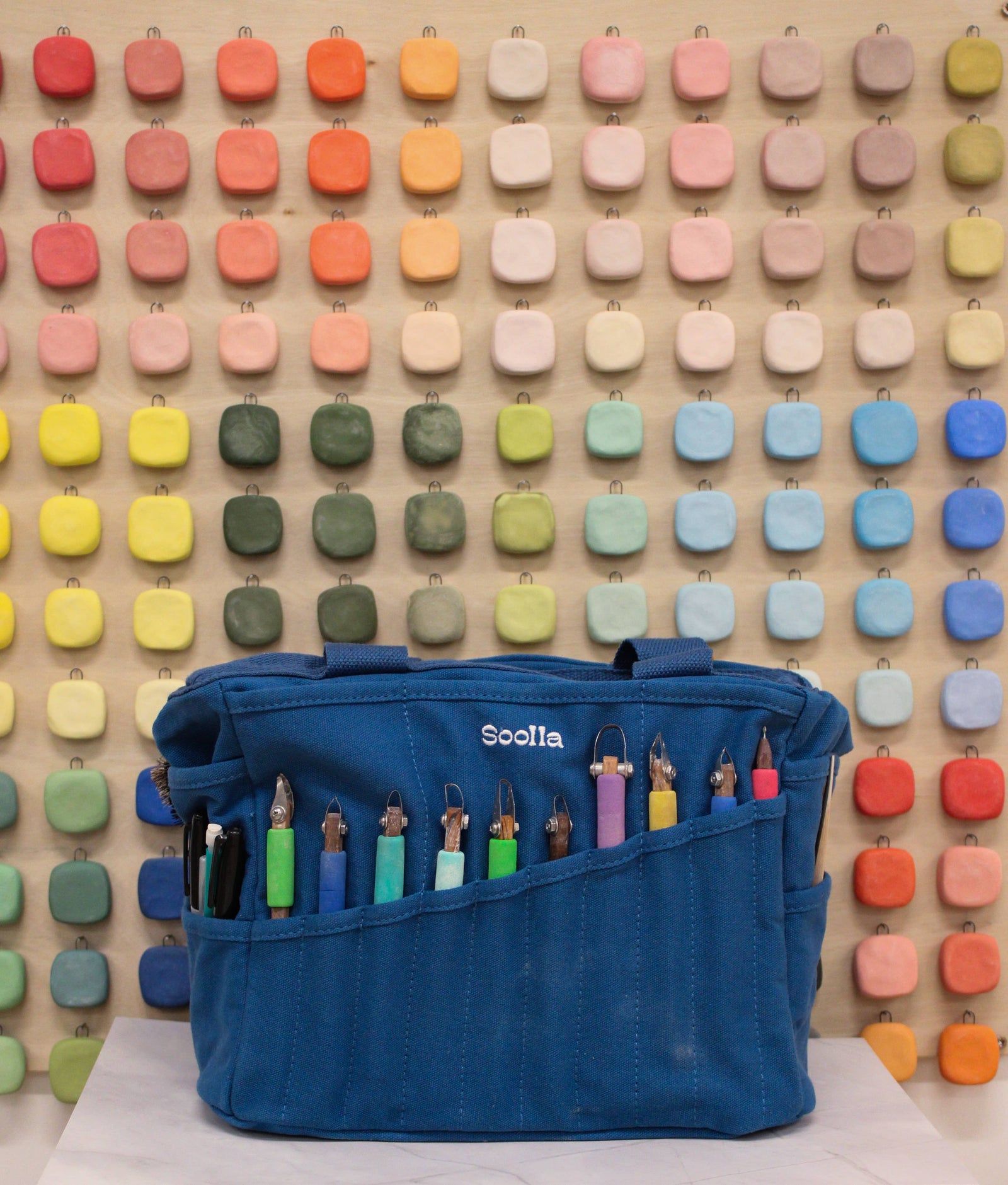 Soolla Fashion Soolla Studio Artist Bag, Blueberry Bliss