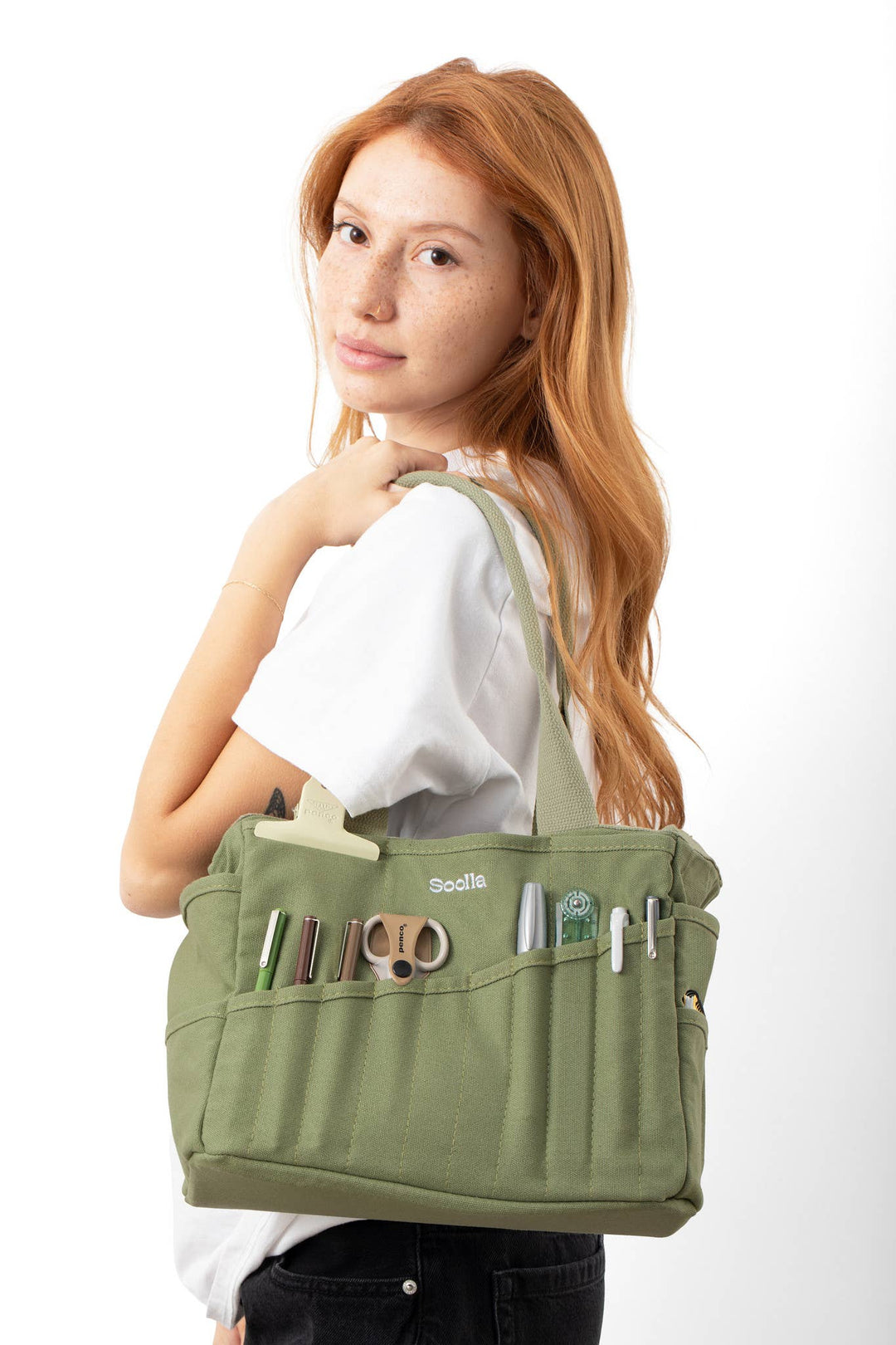 Soolla Fashion Soolla Studio Artist Bag, Coffee Bean