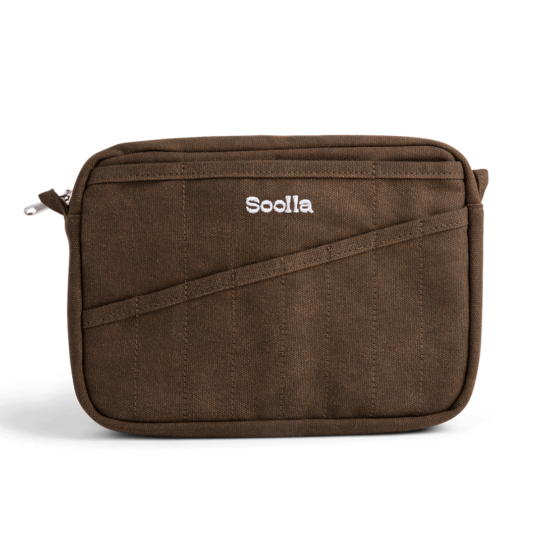 Soolla Fashion Soolla® Studio Pouch, Coffee Bean