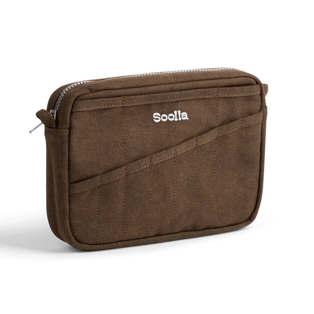 Soolla Fashion Soolla® Studio Pouch, Coffee Bean