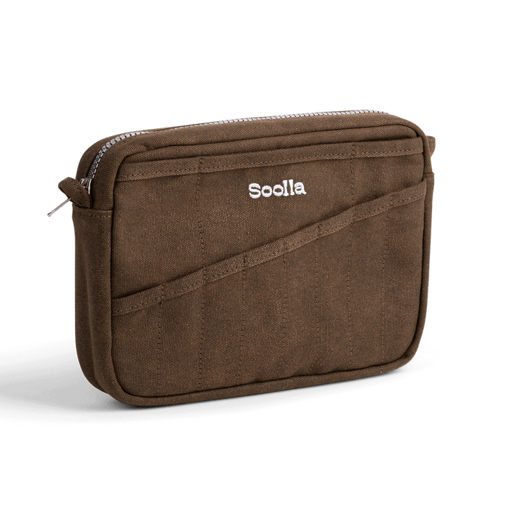 Soolla Fashion Soolla® Studio Pouch, Coffee Bean