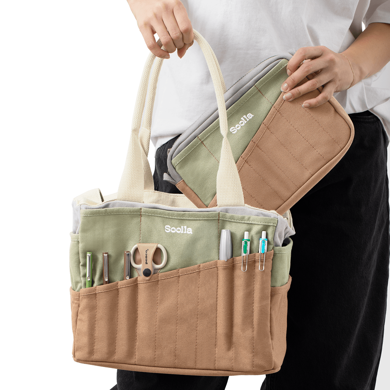 Soolla Fashion Soolla® Studio Pouch, Ganja Green