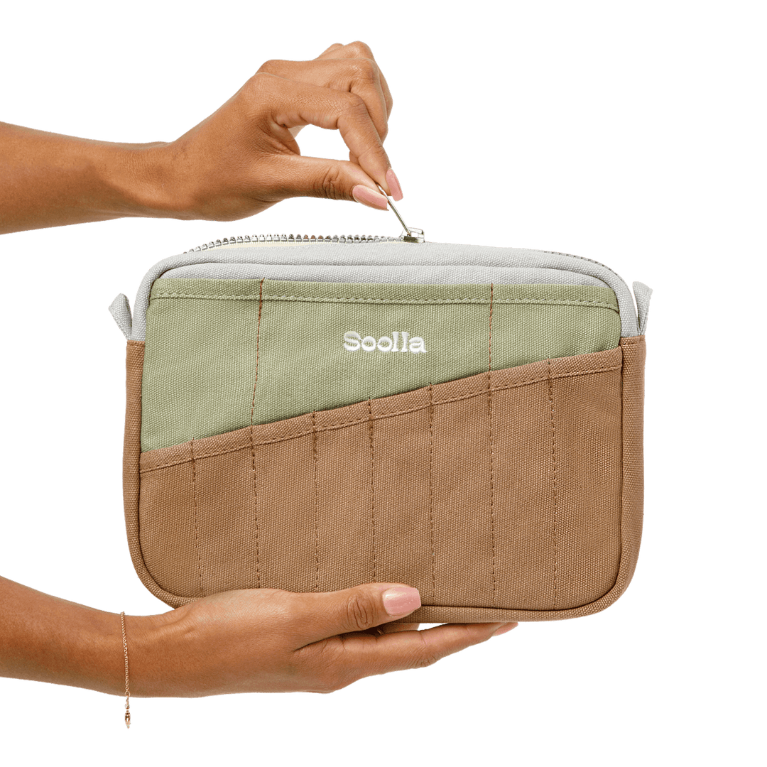Soolla Fashion Soolla® Studio Pouch, Ganja Green