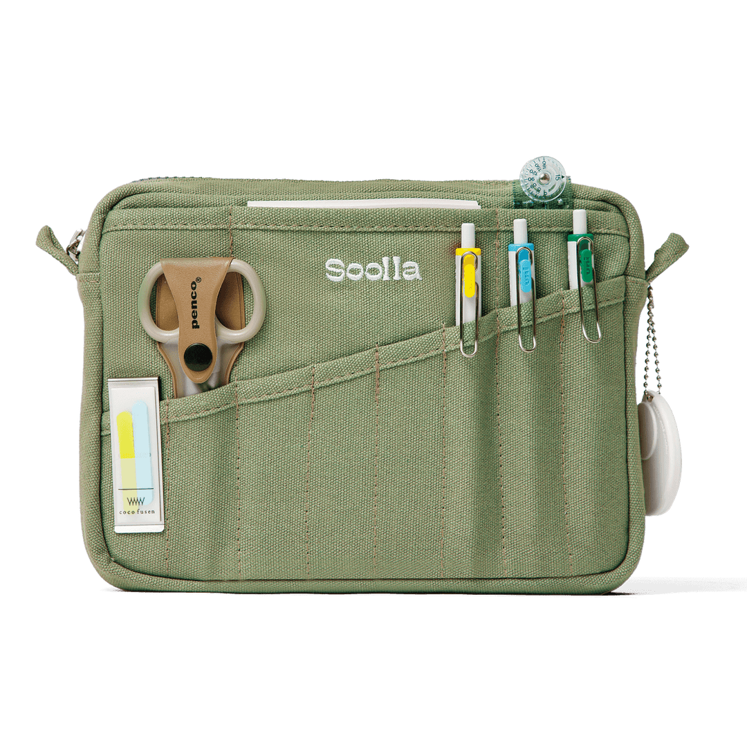 Soolla Fashion Soolla® Studio Pouch, Ganja Green