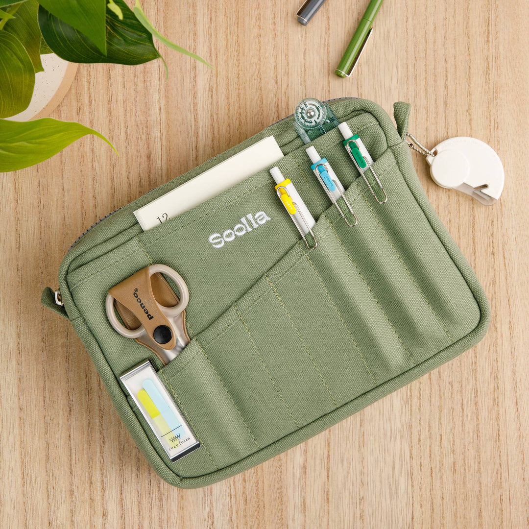 Soolla Fashion Soolla® Studio Pouch, Ganja Green