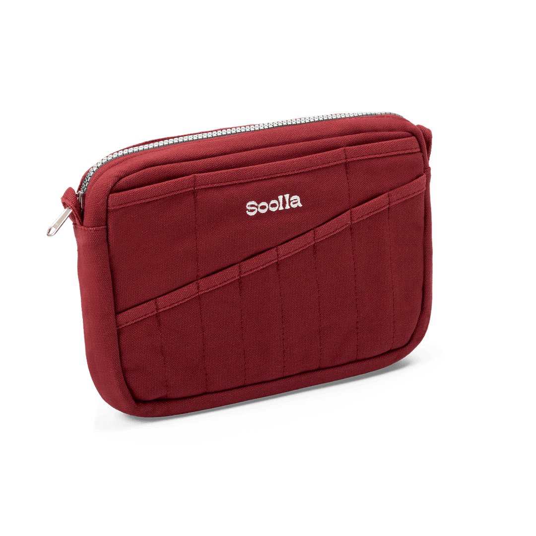 Soolla Fashion Soolla® Studio Pouch, Sangria