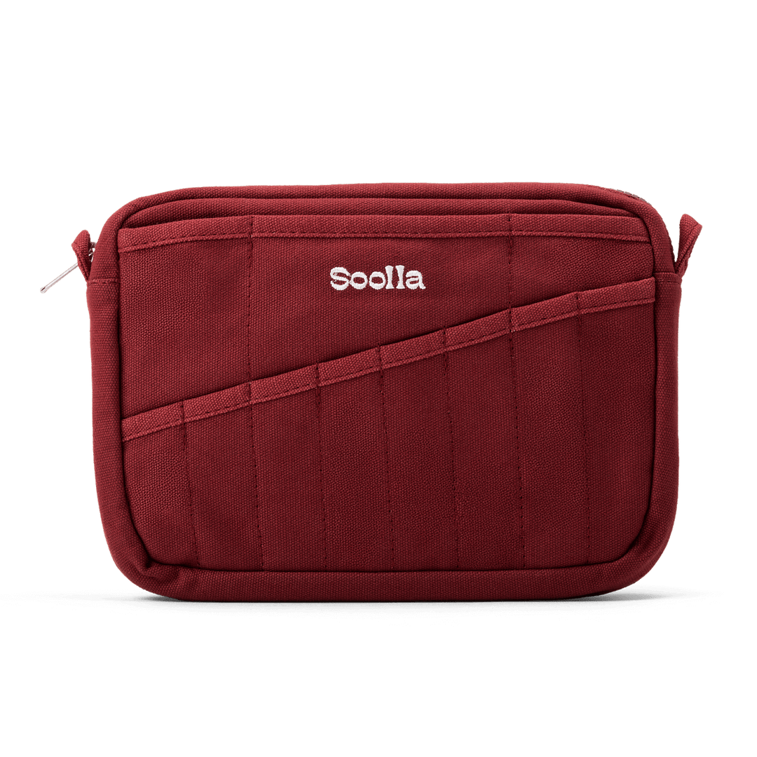 Soolla Fashion Soolla® Studio Pouch, Sangria