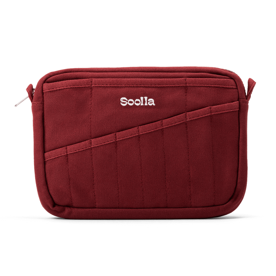 Soolla Fashion Soolla® Studio Pouch, Sangria