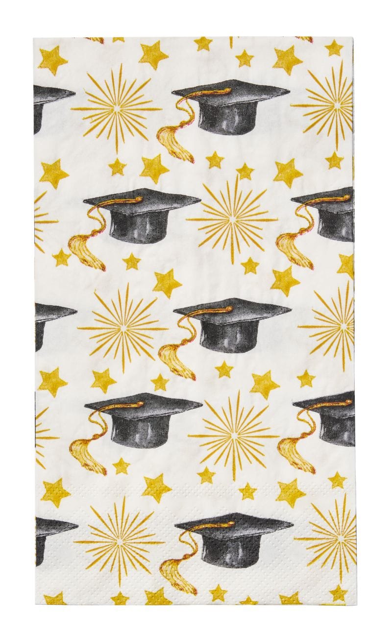 Sophistiplate Party Supplies Guest Towel Graduation Collection