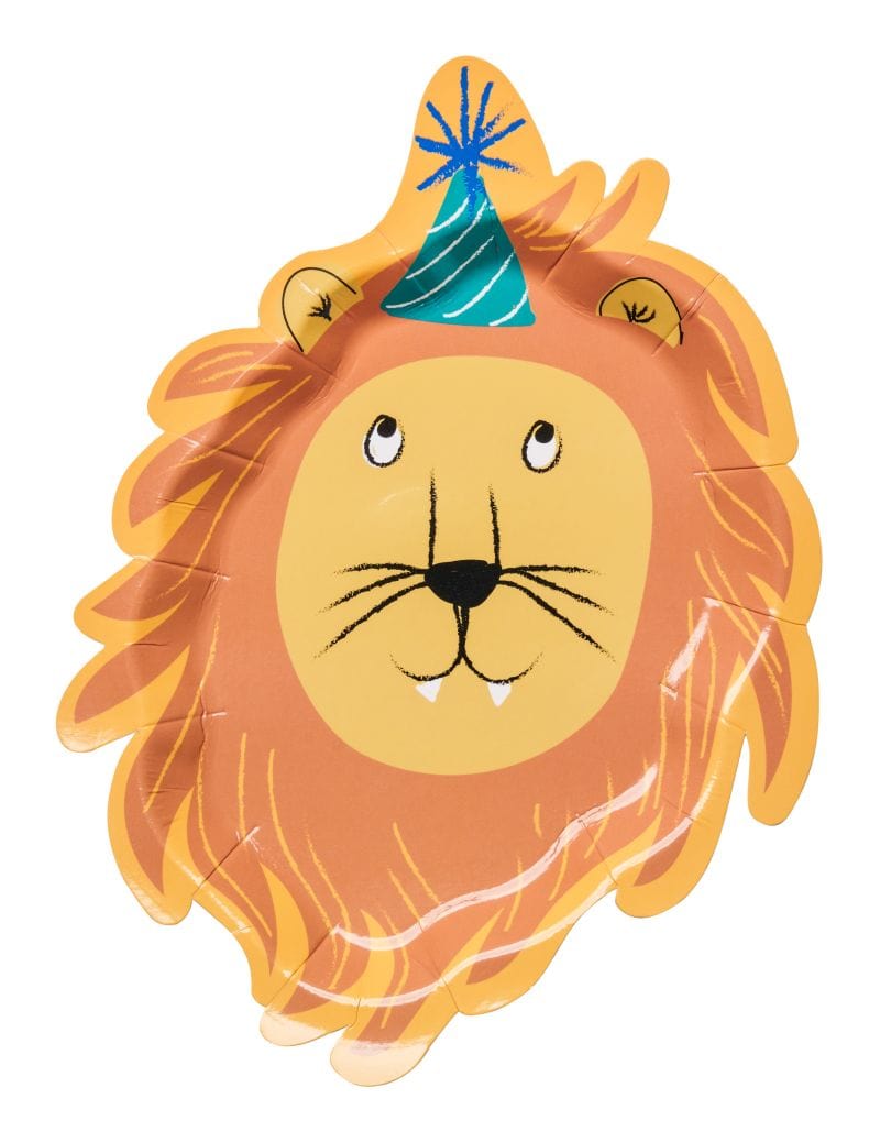 Sophistiplate Party Supplies Lion Salad Plate Party Animal