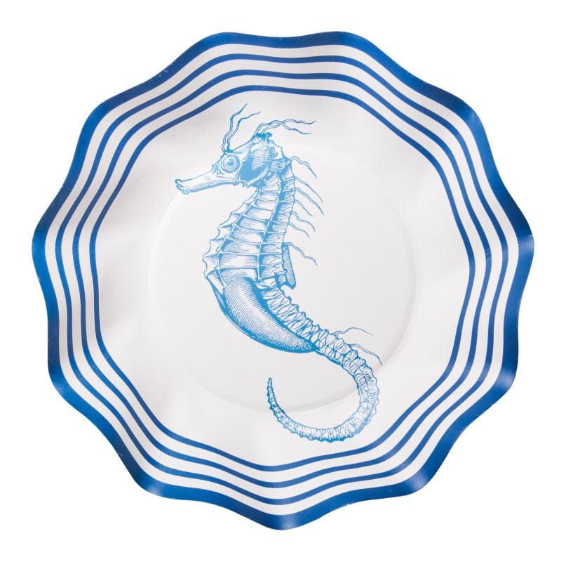 Sophistiplate Party Supplies Wavy Appetizer/Dessert Bowl Nautical