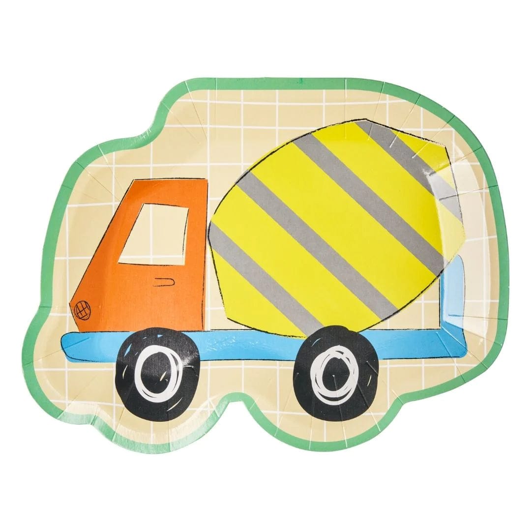 Sophistiplate Plate Truck Die Cut Salad Plate Dig It